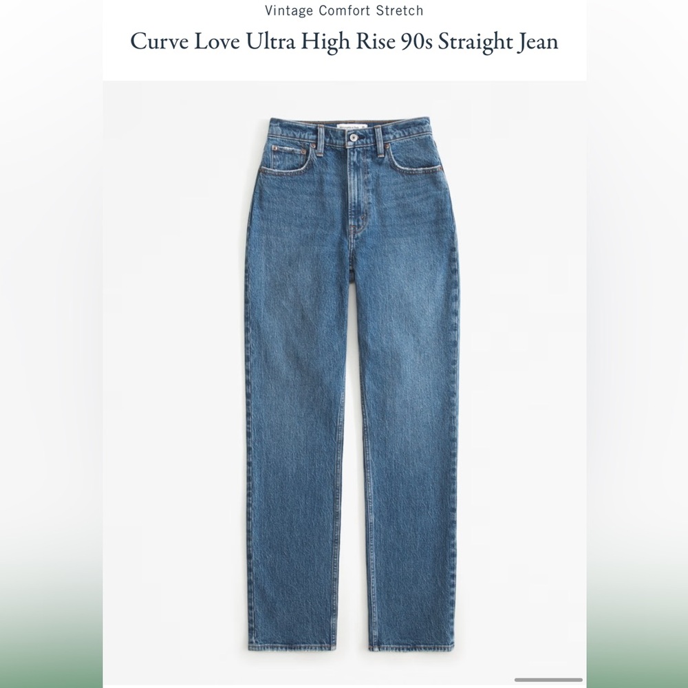 Abercrombie & Fitch Blue Denim Jeans